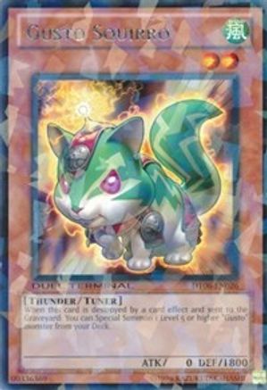 Gusto Squirro (DT06-EN026) - Duel Terminal 6 Limited - Premium Yugioh Single from Konami - Just $0.42! Shop now at Game Crave Tournament Store