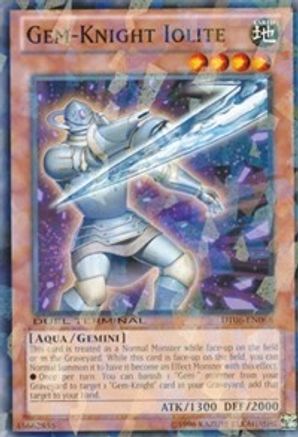 Gem-Knight Iolite (DT06-EN068) - Duel Terminal 6 Limited - Premium Yugioh Single from Konami - Just $0.26! Shop now at Game Crave Tournament Store