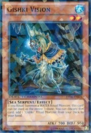 Gishki Vision (DT06-EN076) - Duel Terminal 6 Limited - Premium Yugioh Single from Konami - Just $0.59! Shop now at Game Crave Tournament Store