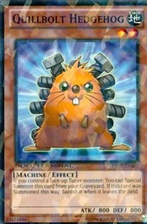 Quillbolt Hedgehog (DT07-EN007) - Duel Terminal 7 Limited - Premium Yugioh Single from Konami - Just $0.57! Shop now at Game Crave Tournament Store