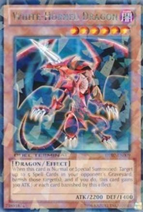 White-Horned Dragon (DT07-EN009) - Duel Terminal 7 Limited - Premium Yugioh Single from Konami - Just $0.67! Shop now at Game Crave Tournament Store