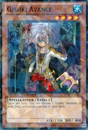 Gishki Avance (DT07-EN016) - Duel Terminal 7 Limited - Premium Yugioh Single from Konami - Just $0.08! Shop now at Game Crave Tournament Store