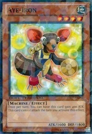 Aye-Iron (DT07-EN056) - Duel Terminal 7 Limited - Premium Yugioh Single from Konami - Just $0.25! Shop now at Game Crave Tournament Store