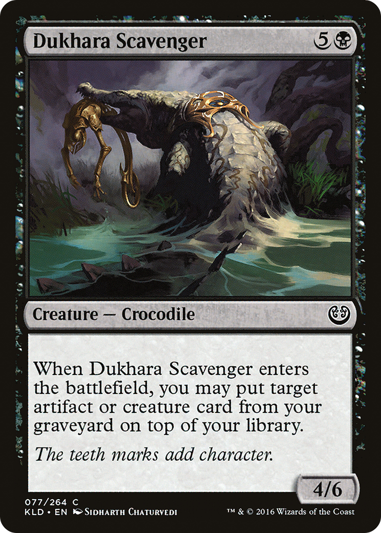 Dukhara Scavenger (KLD-077) - Kaladesh Foil - Premium MTG Single from Wizards of the Coast - Just $0.25! Shop now at Game Crave Tournament Store