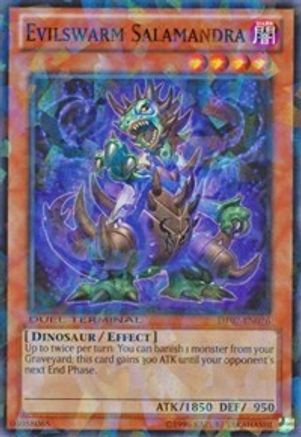 Evilswarm Salamandra (DT07-EN076) - Duel Terminal 7 Limited - Premium Yugioh Single from Konami - Just $0.25! Shop now at Game Crave Tournament Store