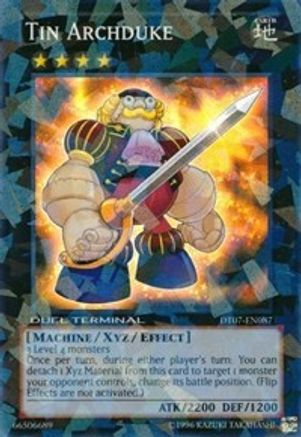 Tin Archduke (DT07-EN087) - Duel Terminal 7 Limited - Premium Yugioh Single from Konami - Just $0.25! Shop now at Game Crave Tournament Store