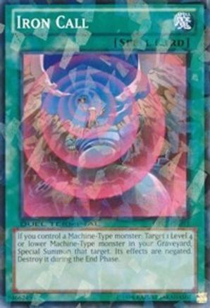 Iron Call (DT07-EN093) - Duel Terminal 7 Limited - Premium Yugioh Single from Konami - Just $0.45! Shop now at Game Crave Tournament Store