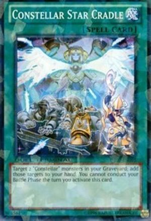 Constellar Star Cradle (DT07-EN095) - Duel Terminal 7 Limited - Premium Yugioh Single from Konami - Just $0.46! Shop now at Game Crave Tournament Store