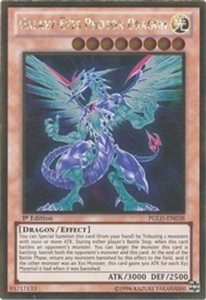 Galaxy-Eyes Photon Dragon (PGLD-EN038) - Premium Gold Unlimited - Premium Yugioh Single from Konami - Just $1.79! Shop now at Game Crave Tournament Store