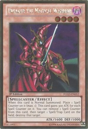 Breaker the Magical Warrior (PGLD-EN052) - Premium Gold Unlimited - Premium Yugioh Single from Konami - Just $1.60! Shop now at Game Crave Tournament Store