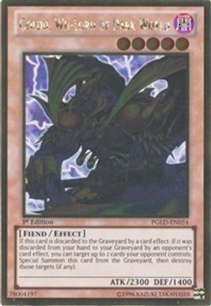 Goldd, Wu-Lord of Dark World (PGLD-EN054) - Premium Gold Unlimited - Premium Yugioh Single from Konami - Just $0.33! Shop now at Game Crave Tournament Store