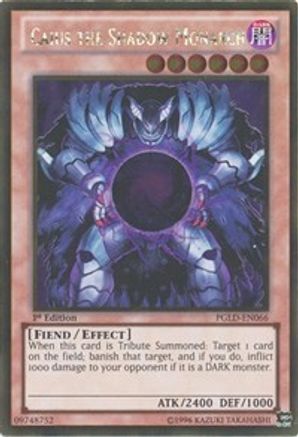 Caius the Shadow Monarch (PGLD-EN066) - Premium Gold 1st Edition - Premium Yugioh Single from Konami - Just $4.21! Shop now at Game Crave Tournament Store