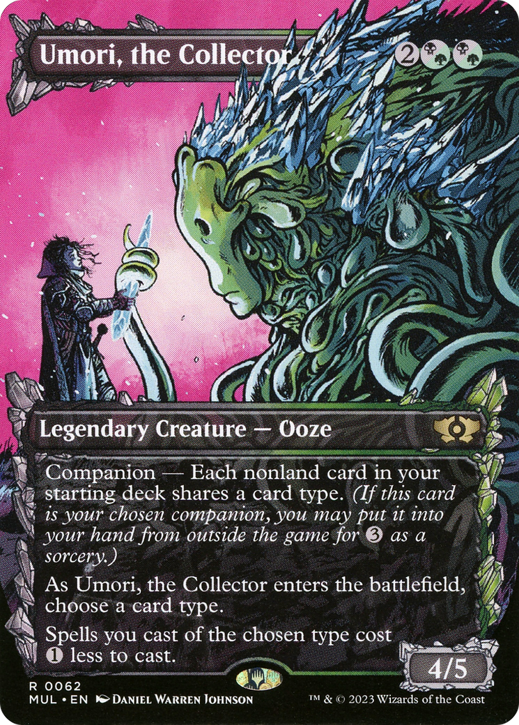 Umori, the Collector (MUL-062) - Multiverse Legends: (Showcase) (Borderless) Foil - Premium MTG Single from Wizards of the Coast - Just $0.08! Shop now at Game Crave Tournament Store
