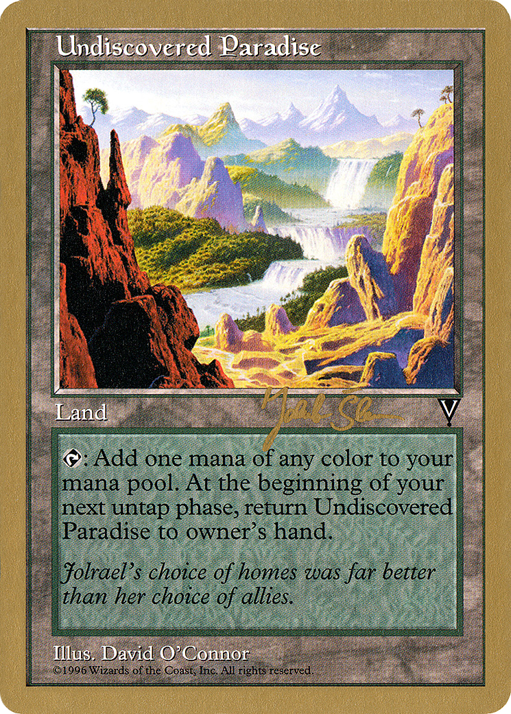 Undiscovered Paradise (WC97-JS167) - World Championship Decks 1997 - Premium MTG Single from Wizards of the Coast - Just $1.19! Shop now at Game Crave Tournament Store