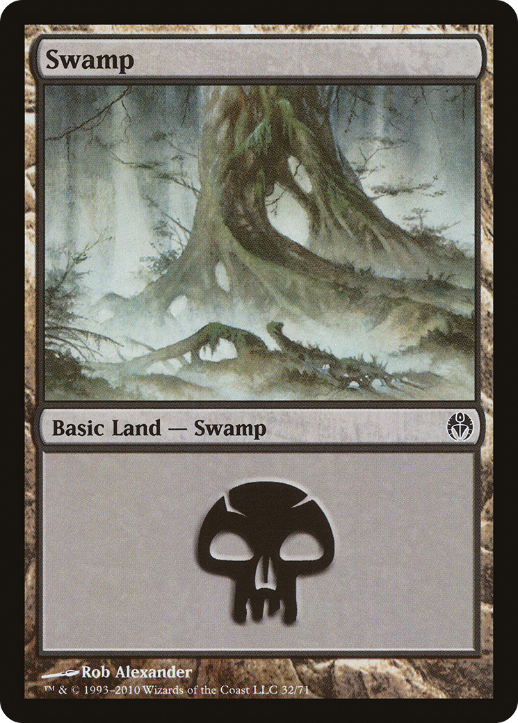Swamp (DDE-032) - Duel Decks: Phyrexia vs. the Coalition - Premium MTG Single from Wizards of the Coast - Just $0.25! Shop now at Game Crave Tournament Store
