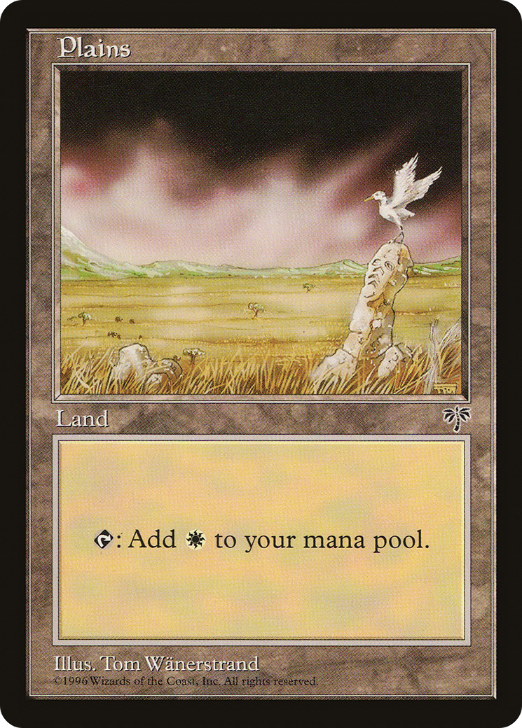 Plains (MIR-334) - Mirage - Premium MTG Single from Wizards of the Coast - Just $0.12! Shop now at Game Crave Tournament Store