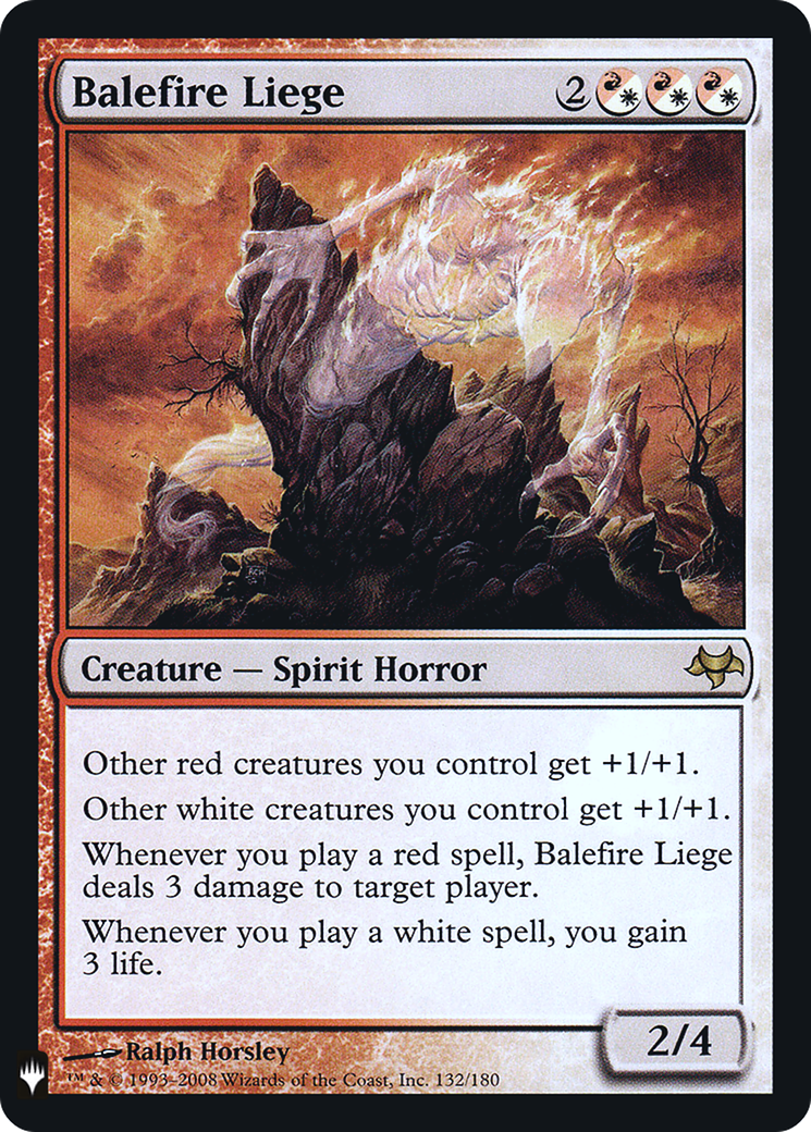 Balefire Liege (FMB1-093) - Mystery Booster Retail Edition Foils Foil - Premium MTG Single from Wizards of the Coast - Just $0.43! Shop now at Game Crave Tournament Store
