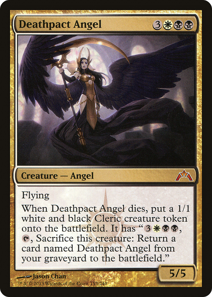 Deathpact Angel (GTC-153) - Gatecrash - Premium MTG Single from Wizards of the Coast - Just $0.14! Shop now at Game Crave Tournament Store
