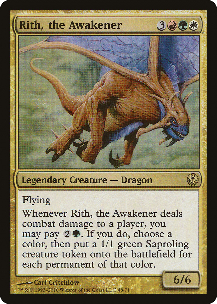 Rith, the Awakener (DDE-048) - Duel Decks: Phyrexia vs. the Coalition - Premium MTG Single from Wizards of the Coast - Just $0.08! Shop now at Game Crave Tournament Store