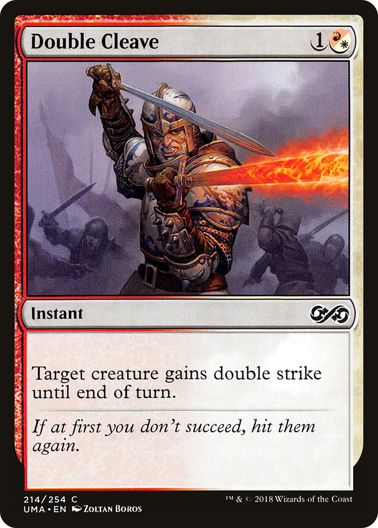 Double Cleave (UMA-214) - Ultimate Masters - Premium MTG Single from Wizards of the Coast - Just $0.08! Shop now at Game Crave Tournament Store