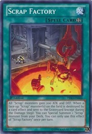Scrap Factory (PRIO-EN066) - Primal Origin 1st Edition - Premium Yugioh Single from Konami - Just $0.26! Shop now at Game Crave Tournament Store