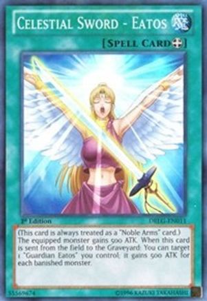 Celestial Sword - Eatos (DRLG-EN011) - Dragons of Legend 1st Edition - Premium Yugioh Single from Konami - Just $0.38! Shop now at Game Crave Tournament Store