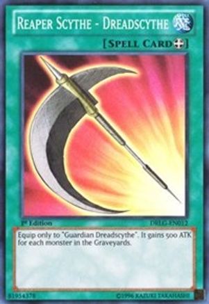 Reaper Scythe - Dreadscythe (DRLG-EN012) - Dragons of Legend 1st Edition - Premium Yugioh Single from Konami - Just $0.25! Shop now at Game Crave Tournament Store