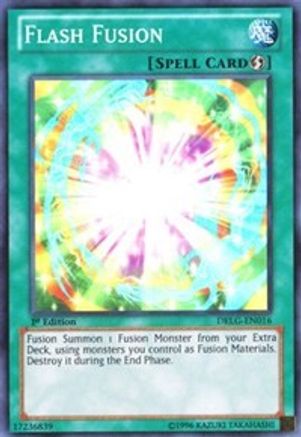 Flash Fusion (DRLG-EN016) - Dragons of Legend Unlimited - Premium Yugioh Single from Konami - Just $0.25! Shop now at Game Crave Tournament Store