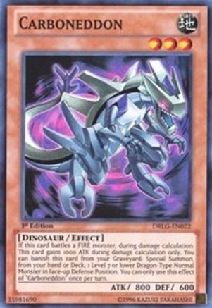 Carboneddon (DRLG-EN022) - Dragons of Legend 1st Edition - Premium Yugioh Single from Konami - Just $0.33! Shop now at Game Crave Tournament Store
