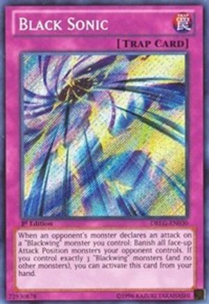 Black Sonic (DRLG-EN030) - Dragons of Legend Unlimited - Premium Yugioh Single from Konami - Just $0.51! Shop now at Game Crave Tournament Store