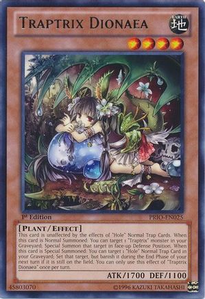 Traptrix Dionaea (PRIO-EN025) - Primal Origin Unlimited - Premium Yugioh Single from Konami - Just $0.25! Shop now at Game Crave Tournament Store