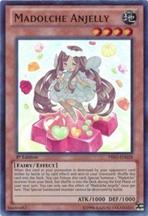 Madolche Anjelly (PRIO-EN028) - Primal Origin 1st Edition - Premium Yugioh Single from Konami - Just $12.14! Shop now at Game Crave Tournament Store