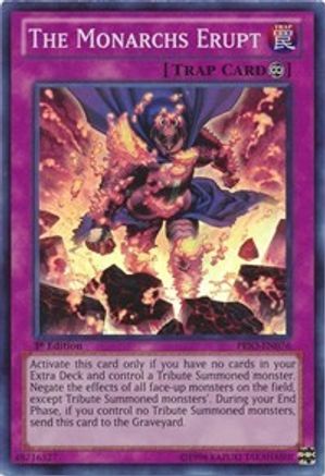 The Monarchs Erupt (PRIO-EN076) - Primal Origin 1st Edition - Premium Yugioh Single from Konami - Just $0.40! Shop now at Game Crave Tournament Store