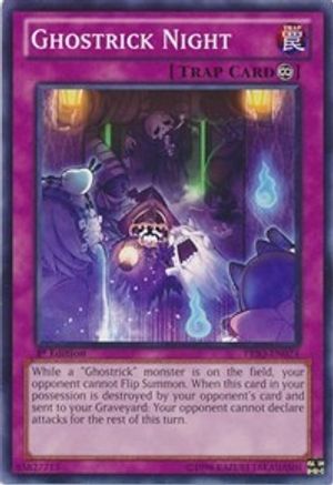 Ghostrick Night (PRIO-EN074) - Primal Origin 1st Edition - Premium Yugioh Single from Konami - Just $0.22! Shop now at Game Crave Tournament Store