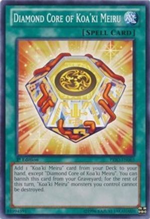 Diamond Core of Koa'ki Meiru (PRIO-EN065) - Primal Origin 1st Edition - Premium Yugioh Single from Konami - Just $0.25! Shop now at Game Crave Tournament Store