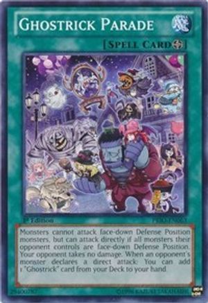 Ghostrick Parade (PRIO-EN063) - Primal Origin 1st Edition - Premium Yugioh Single from Konami - Just $0.30! Shop now at Game Crave Tournament Store