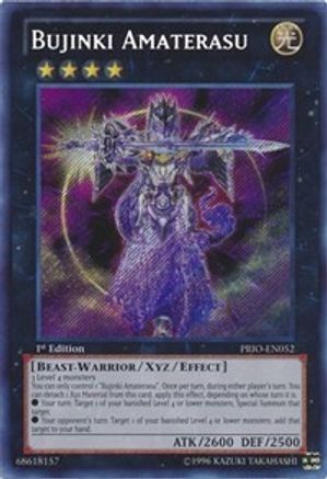 Bujinki Amaterasu (PRIO-EN052) - Primal Origin 1st Edition - Premium Yugioh Single from Konami - Just $0.82! Shop now at Game Crave Tournament Store