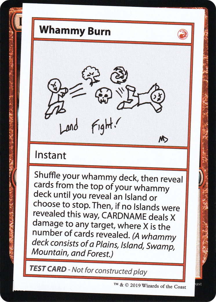 Whammy Burn (CMB2-070) - Mystery Booster Playtest Cards 2021 - Premium MTG Single from Wizards of the Coast - Just $0.08! Shop now at Game Crave Tournament Store