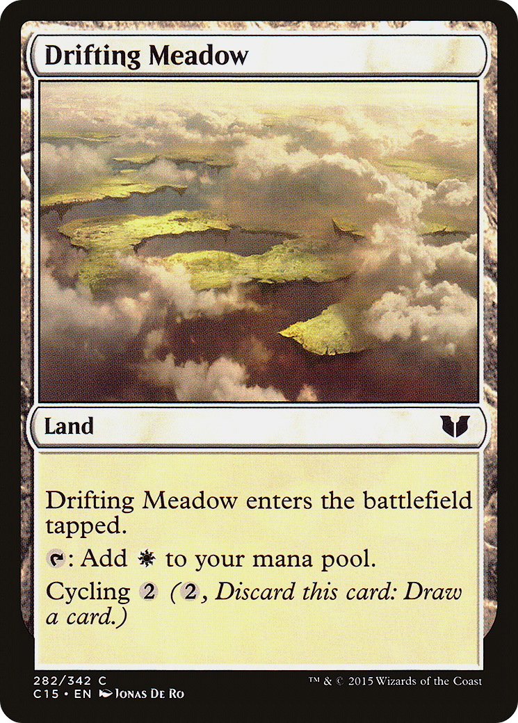 Drifting Meadow (C15-282) - Commander 2015 - Premium MTG Single from Wizards of the Coast - Just $0.08! Shop now at Game Crave Tournament Store