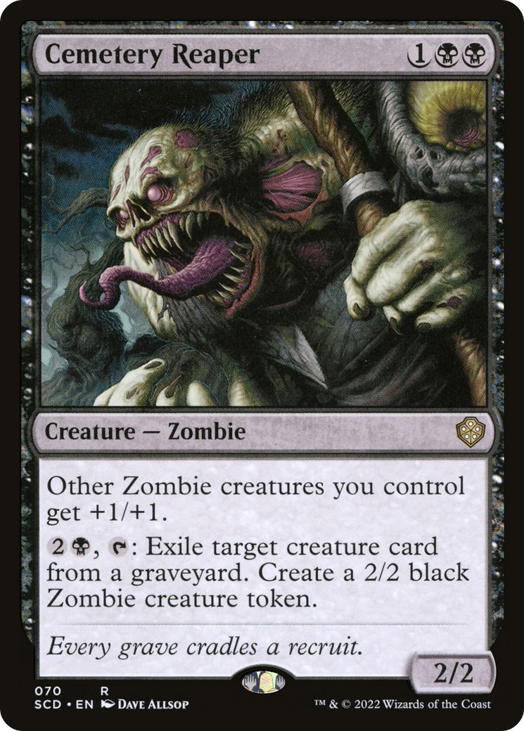 Cemetery Reaper (SCD-070) - Starter Commander Decks - Premium MTG Single from Wizards of the Coast - Just $0.31! Shop now at Game Crave Tournament Store