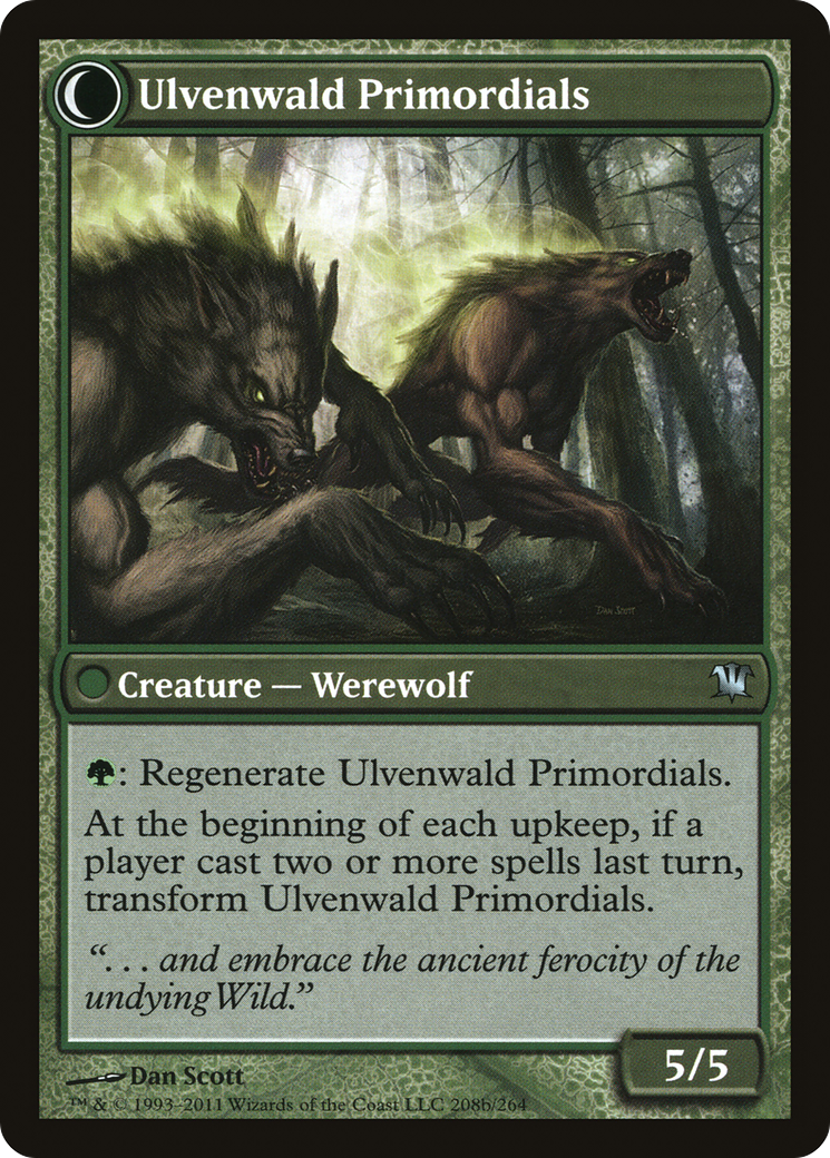 Ulvenwald Mystics // Ulvenwald Primordials (ISD-208) - Innistrad: (Double Faced Transform) Foil - Premium MTG Single from Wizards of the Coast - Just $0.25! Shop now at Game Crave Tournament Store