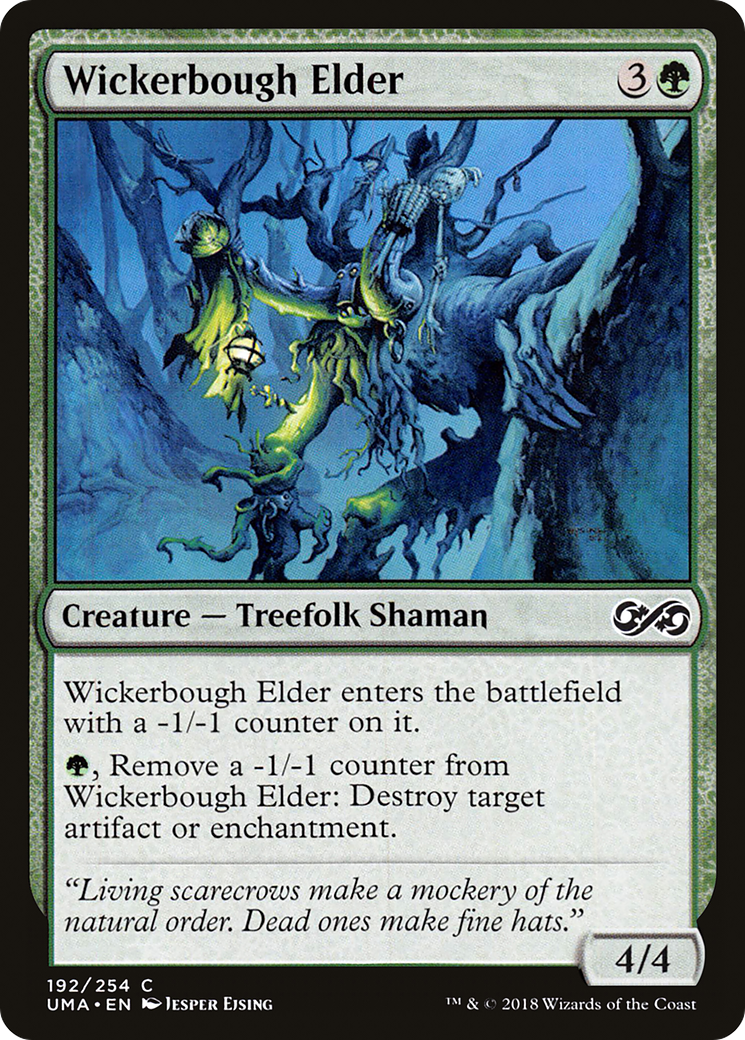 Wickerbough Elder (UMA-192) - Ultimate Masters - Premium MTG Single from Wizards of the Coast - Just $0.08! Shop now at Game Crave Tournament Store