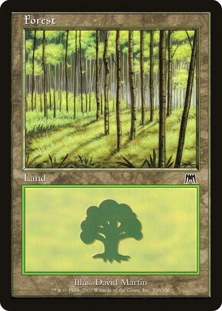 Forest (ONS-350) - Onslaught - Premium MTG Single from Wizards of the Coast - Just $0.12! Shop now at Game Crave Tournament Store