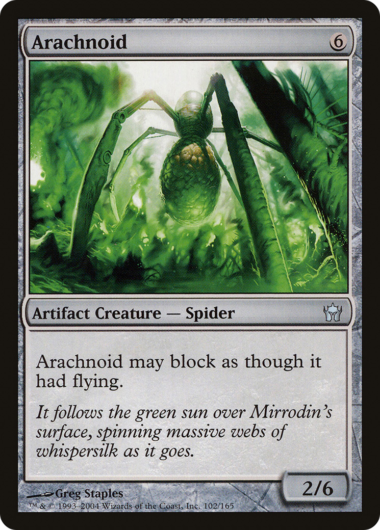 Arachnoid (5DN-102) - Fifth Dawn Foil - Premium MTG Single from Wizards of the Coast - Just $0.17! Shop now at Game Crave Tournament Store