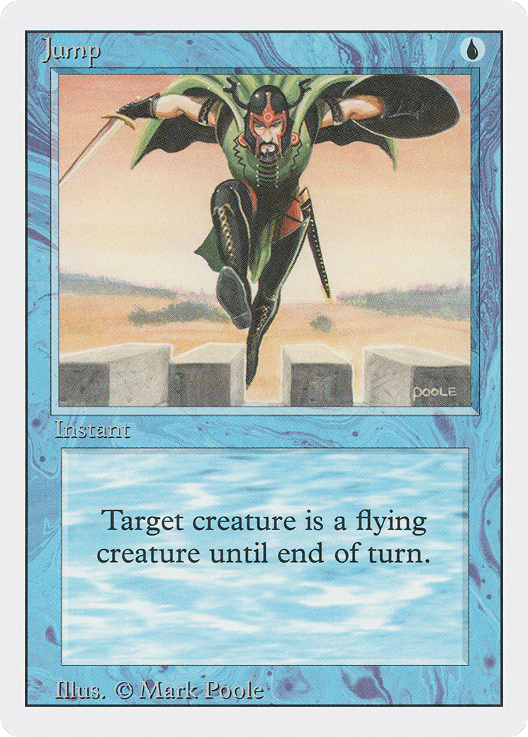 Jump (3ED-062) - Revised Edition - Premium MTG Single from Wizards of the Coast - Just $0.08! Shop now at Game Crave Tournament Store