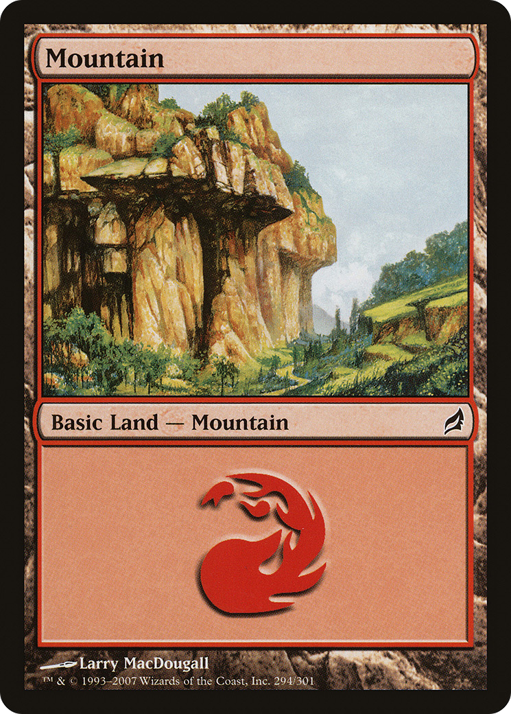 Mountain (LRW-294) - Lorwyn - Premium MTG Single from Wizards of the Coast - Just $0.08! Shop now at Game Crave Tournament Store