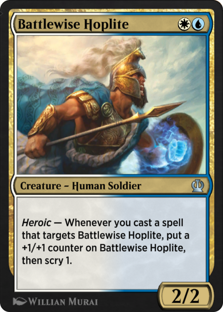 Battlewise Hoplite (EA1-015) - Explorer Anthology 1 - Premium MTG Single from Wizards of the Coast - Just $0! Shop now at Game Crave Tournament Store