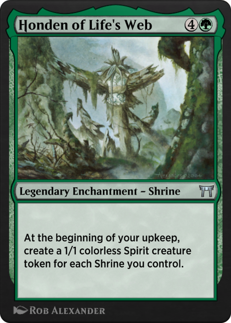 Honden of Life's Web (HA3-020) - Historic Anthology 3 - Premium MTG Single from Wizards of the Coast - Just $0! Shop now at Game Crave Tournament Store