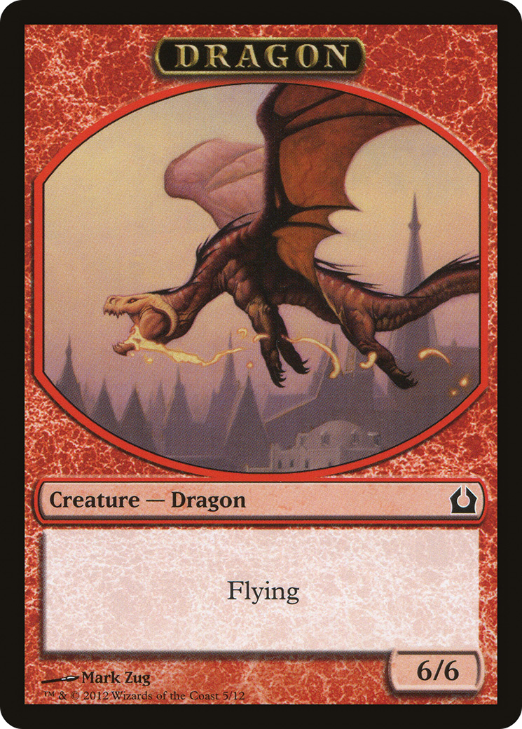 Dragon (TRTR-005) - Return to Ravnica Tokens - Premium MTG Single from Wizards of the Coast - Just $0.78! Shop now at Game Crave Tournament Store