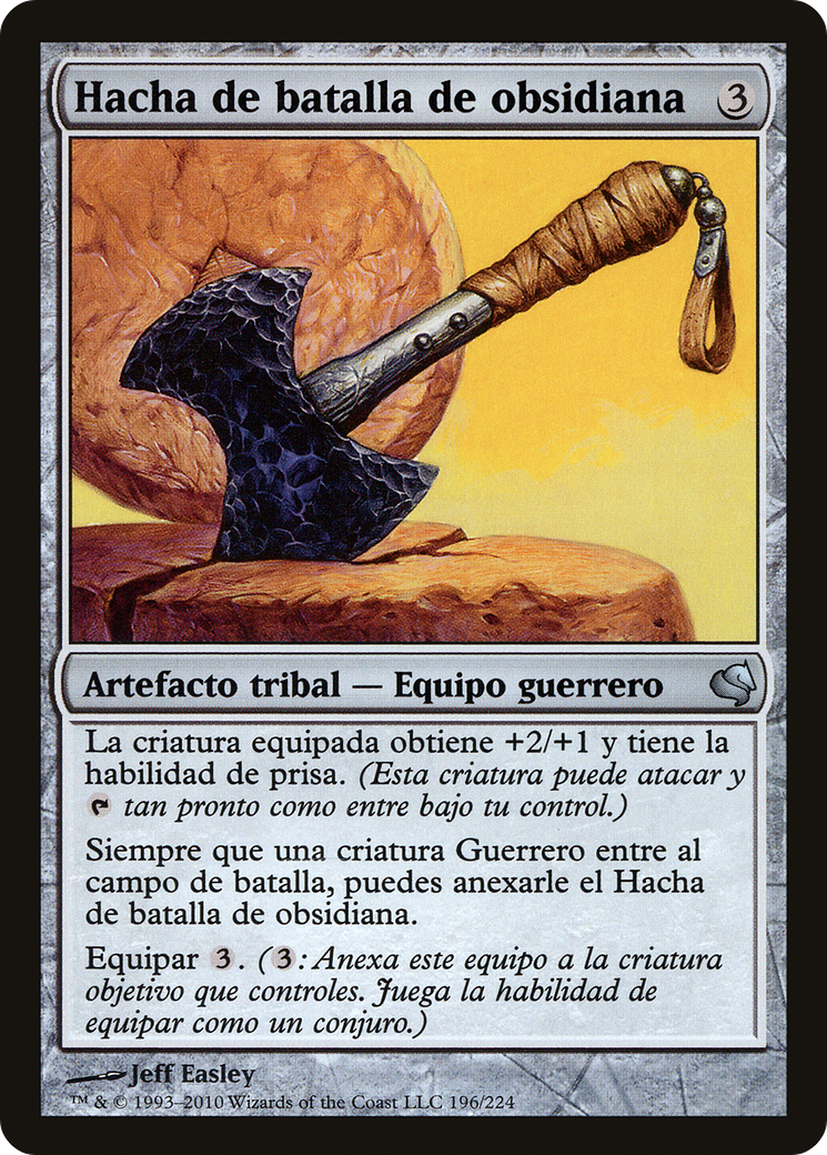 Obsidian Battle-Axe (PS11-196) - Salvat 2011 - Premium MTG Single from Wizards of the Coast - Just $0! Shop now at Game Crave Tournament Store
